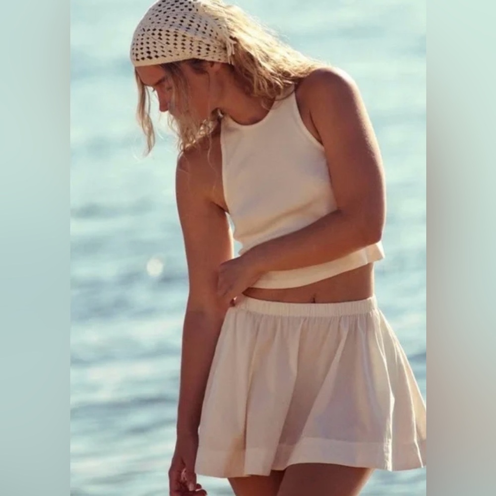 Free People free-est Milani Set 
Call Out the top is Medium skirt Small